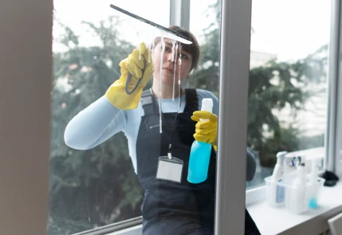 Nettoyage de vitres intérieures et extérieures à Lédergues